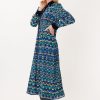 Robe Longue Imprimée Multicolore ADOLIE - Image 2