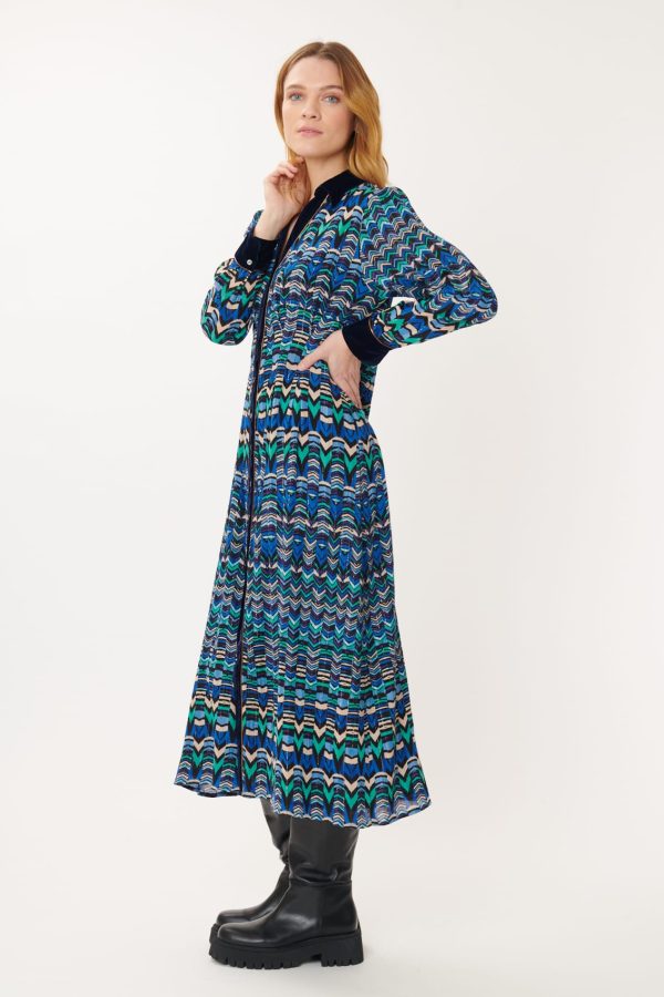 Robe Longue Imprimée Multicolore ADOLIE - Image 2
