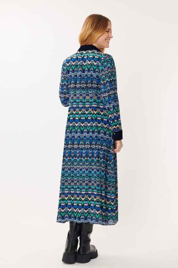 Robe Longue Imprimée Multicolore ADOLIE - Image 3