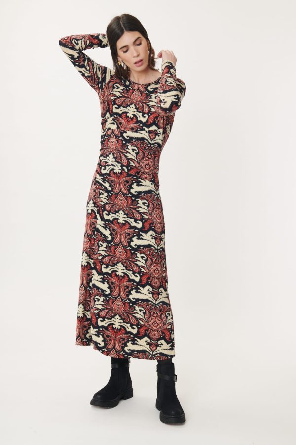 Robe Longue en Jersey Imprimé AGOSTINA - Image 5