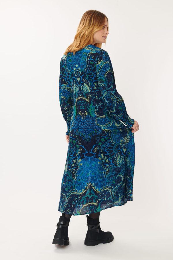 Robe Imprimée en crêpe de Rayonne ALANIS - Image 3