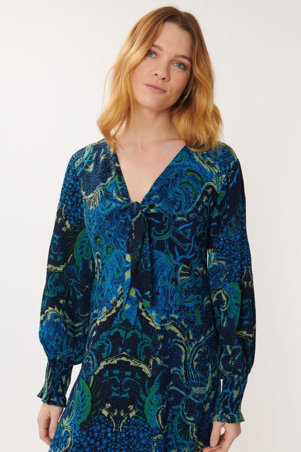 Robe Imprimée en crêpe de Rayonne ALANIS - Image 4