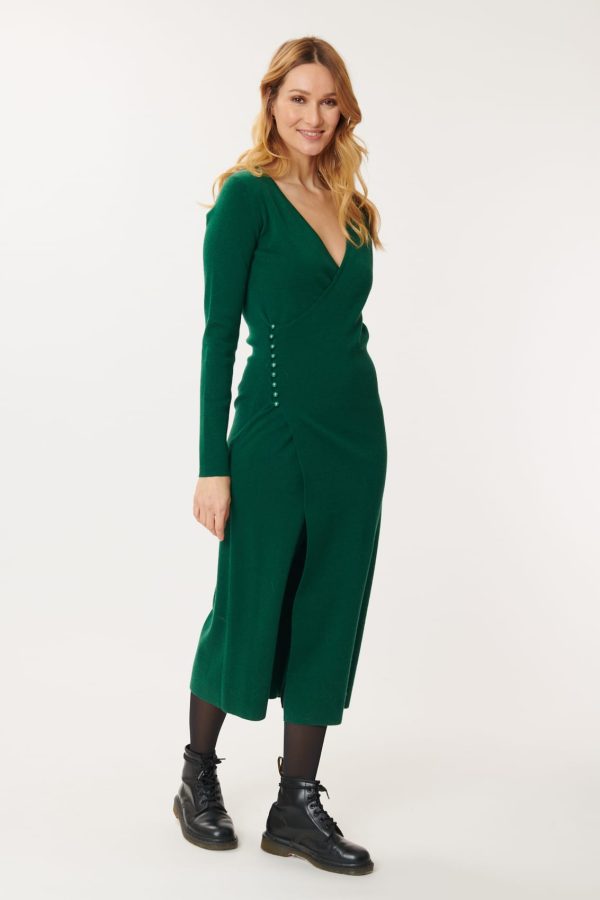 Robe mi-longue en maille unie GAVINA - Image 6