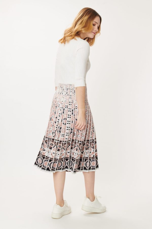 Robe en maille mi-longue GERALDINE - Image 5