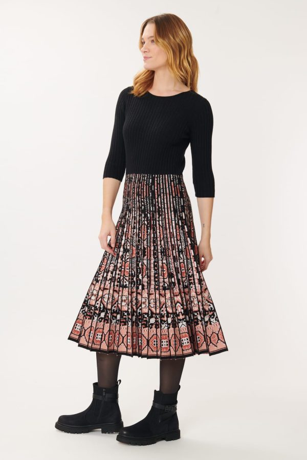 Robe en maille mi-longue GERALDINE - Image 6