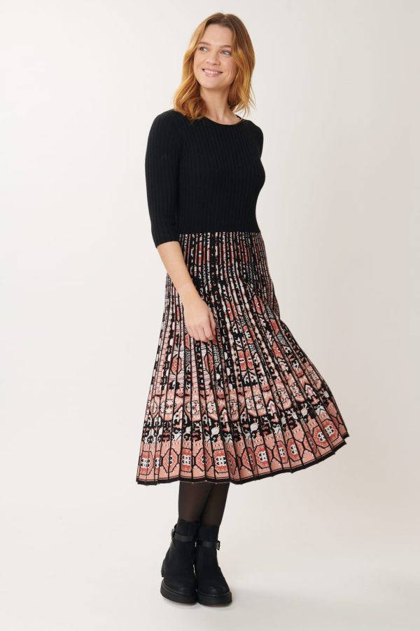 Robe en maille mi-longue GERALDINE - Image 7