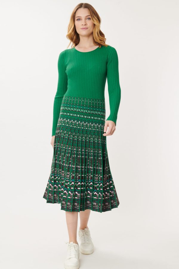 Robe en maille mi-longue GILLIAN