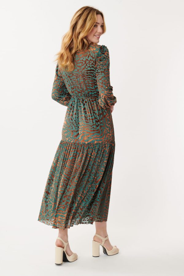 Robe Ample à Manches 3/4 en jersey stretch DELIA - Image 2