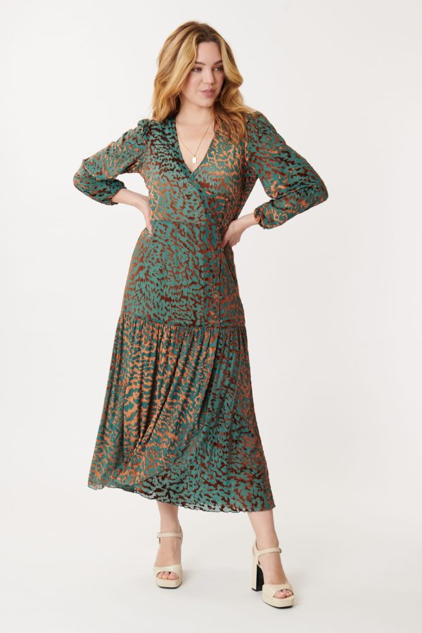 Robe Ample à Manches 3/4 en jersey stretch DELIA - Image 3