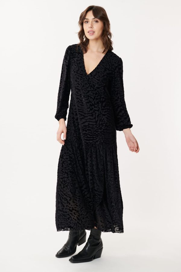 Robe Ample à Manches 3/4 en jersey stretch DELIA - Image 6