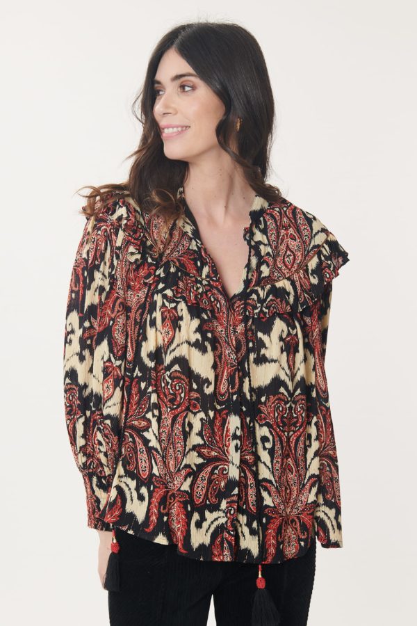 Blouse Imprimée Paisley BASTIANE