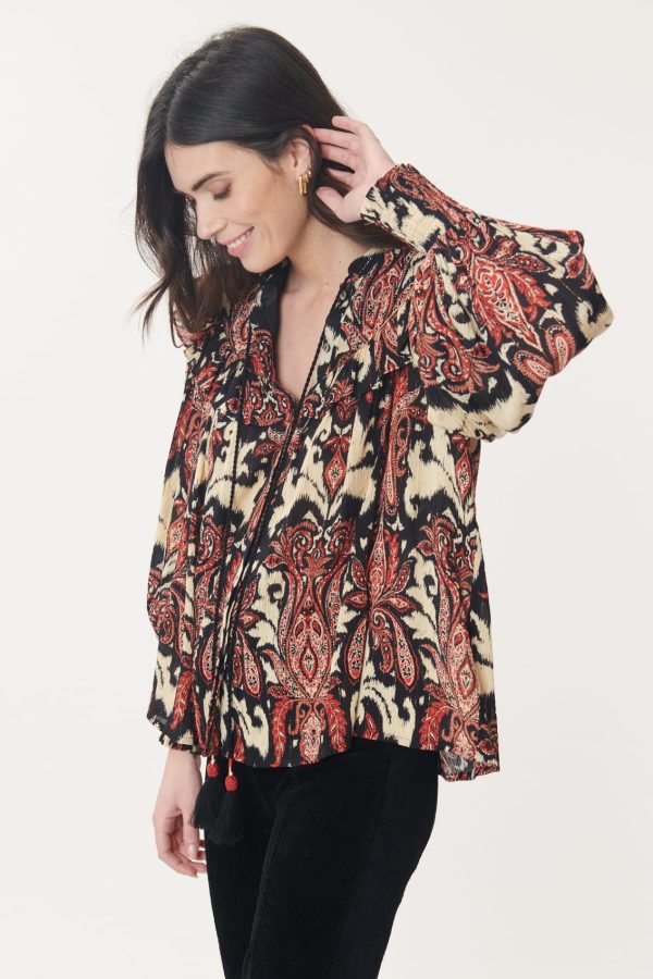 Blouse Imprimée Paisley BASTIANE - Image 2