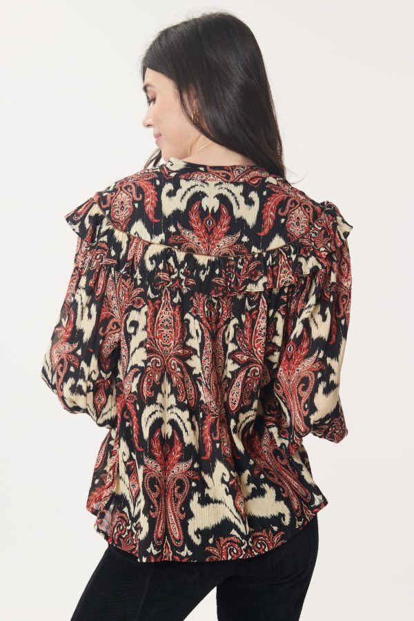 Blouse Imprimée Paisley BASTIANE - Image 4