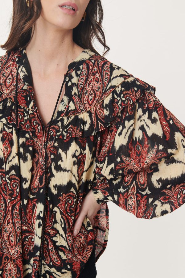 Blouse Imprimée Paisley BASTIANE - Image 5