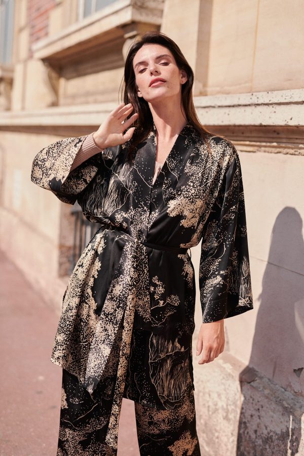 Kimono Paysage Imprimé CELINE
