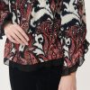 Veste en Velours Imprimé Paisley CENDRILLON - Image 4