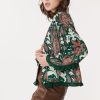 Veste en Velours Imprimé Paisley CENDRILLON - Image 7