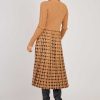 Robe mi-longue en maille graphique JAVA - Image 4