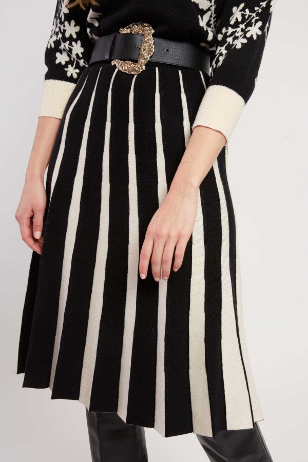 Robe mi-longue en maille JEANNICK - Image 5