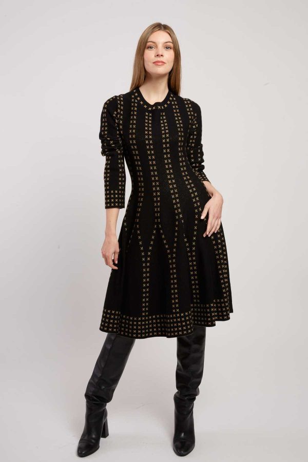 Robe courte en maille JOJOBA
