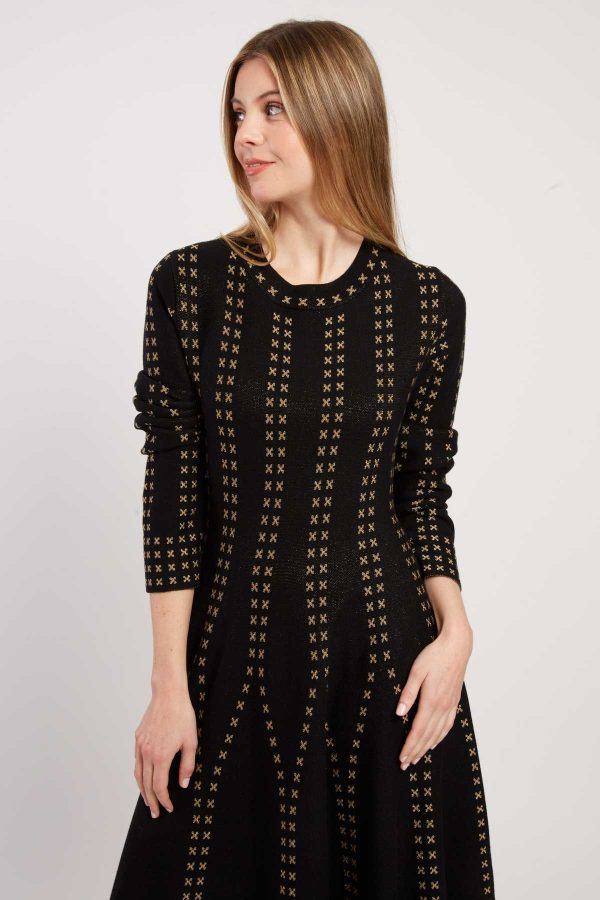 Robe courte en maille JOJOBA - Image 4
