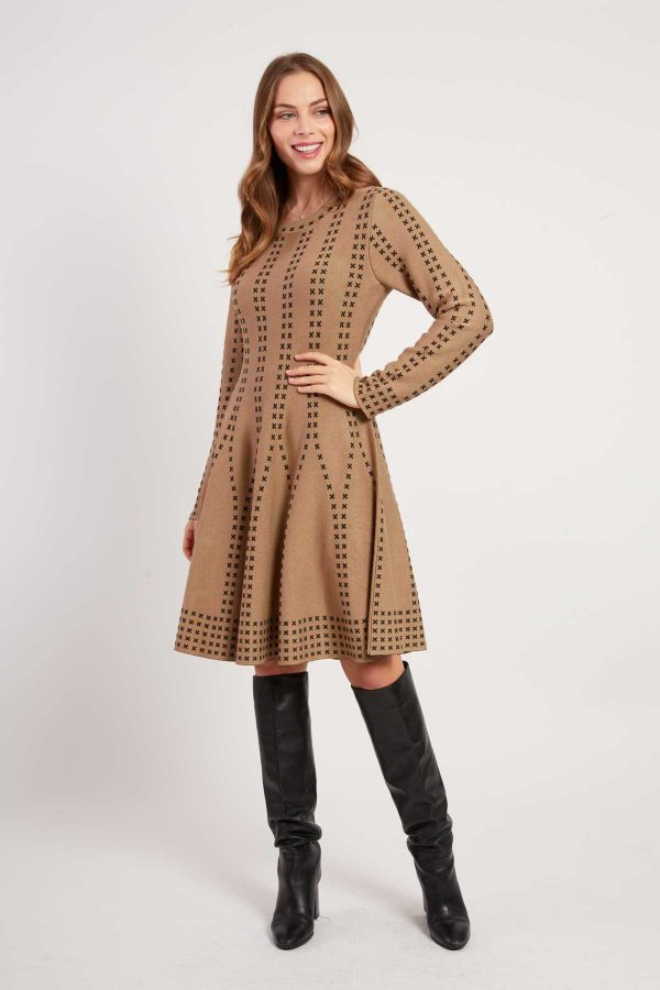 Robe courte en maille JOJOBA - Image 6