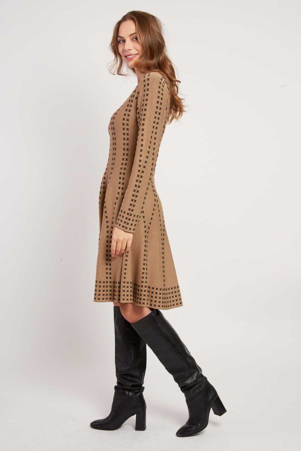 Robe courte en maille JOJOBA - Image 7
