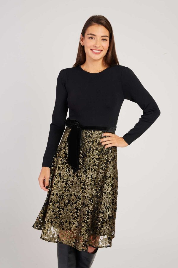 Robe courte en dentelle VERENA - Image 3