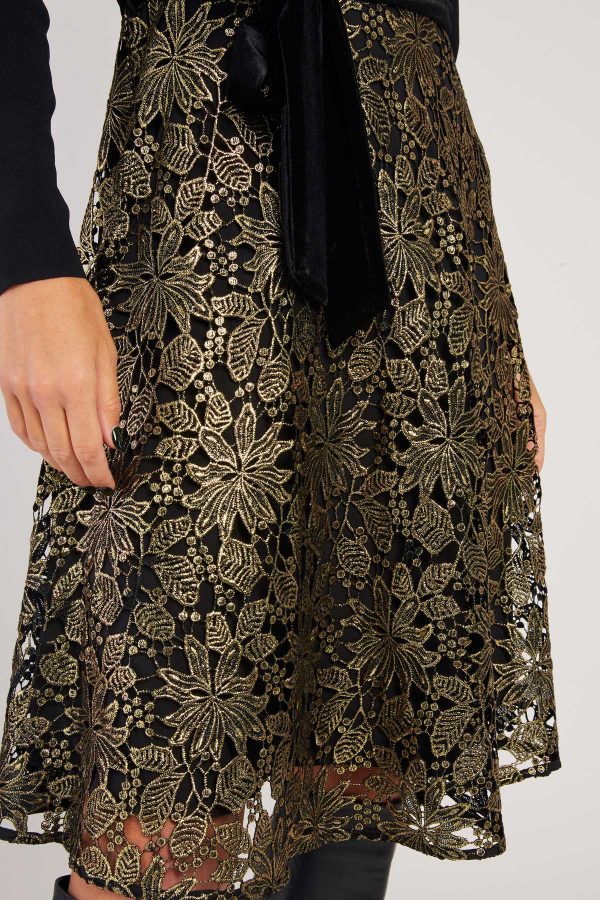 Robe courte en dentelle VERENA - Image 6