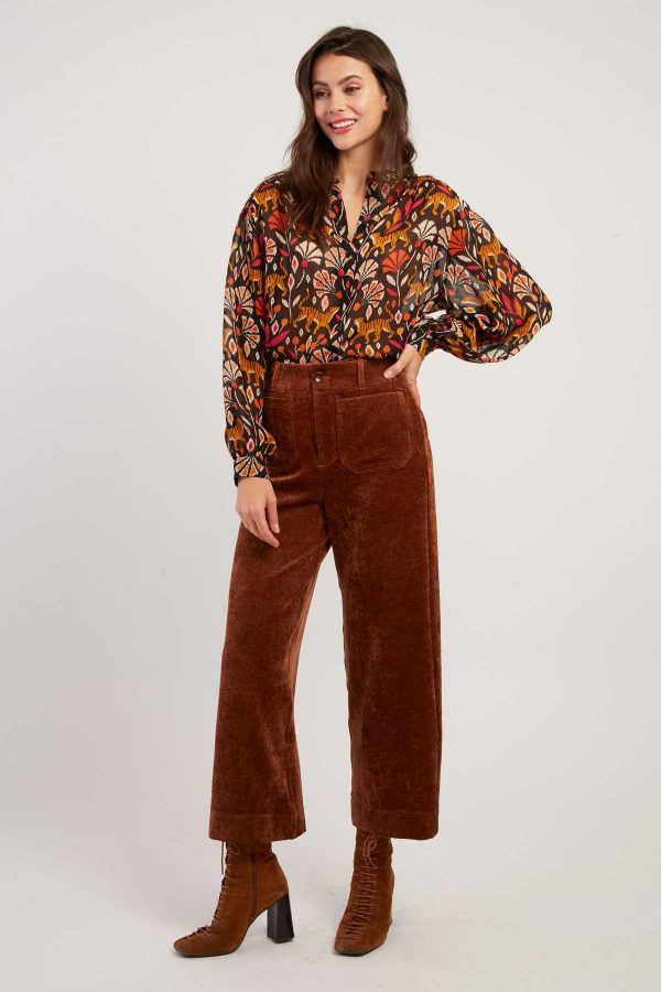 Blouse imprimée manches longues FANCY