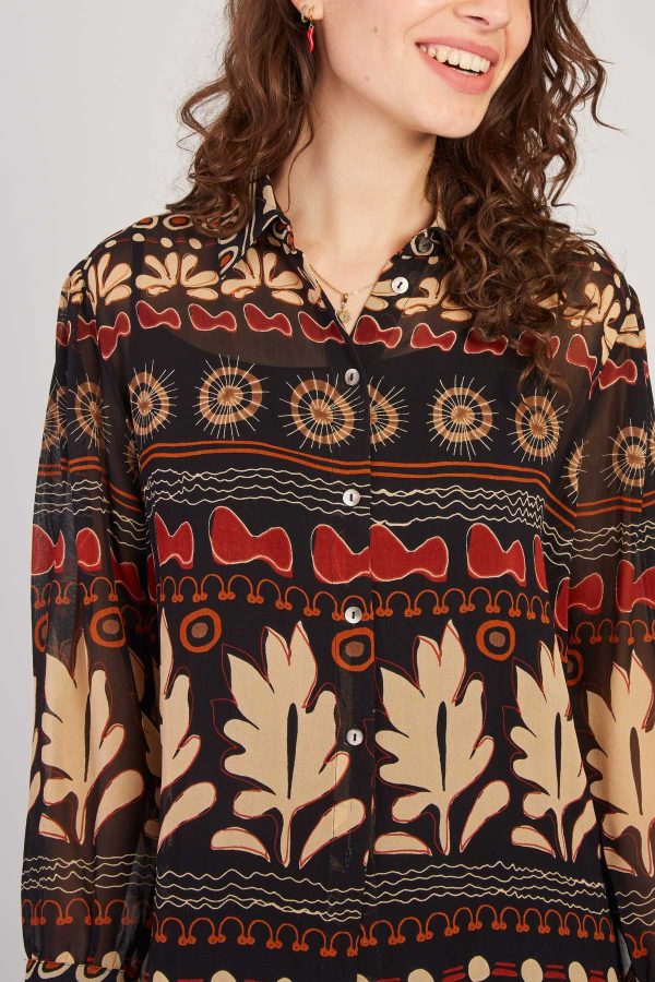 Chemise fluide imprimée floral FANTAISIE - Image 3