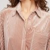 Chemise manches longues en velours HANIA - Image 2