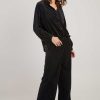 Chemise manches longues en velours HANIA - Image 5