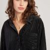 Chemise manches longues en velours HANIA - Image 7