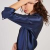 Chemise satinée manches 3/4 HANOVRE - Image 2
