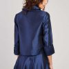 Chemise satinée manches 3/4 HANOVRE - Image 3