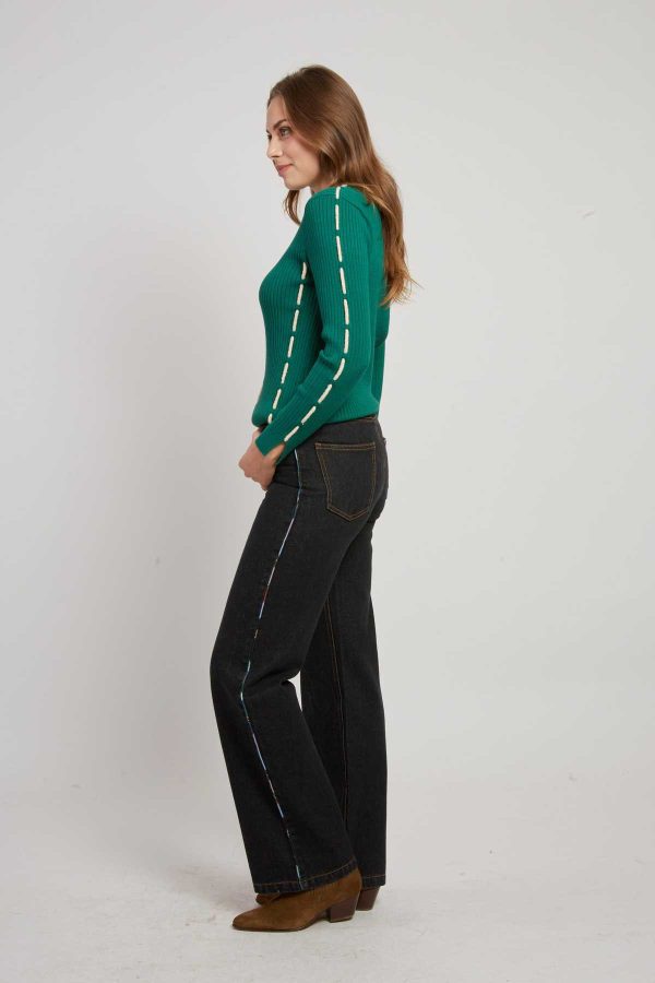 Pull en maille col rond CALYPSO - Image 3