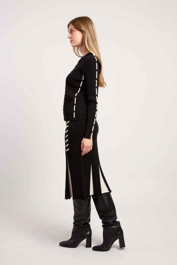 Pull en maille col rond CALYPSO - Image 7