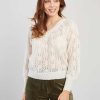 Pull en maille ajourée CAPUCINE