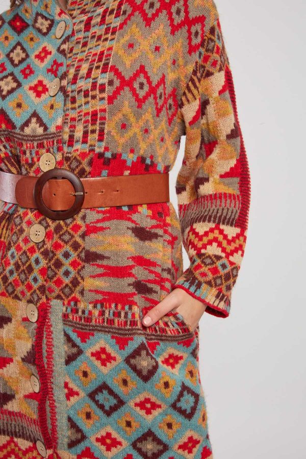 Gilet long en maille DAENERYS - Image 3