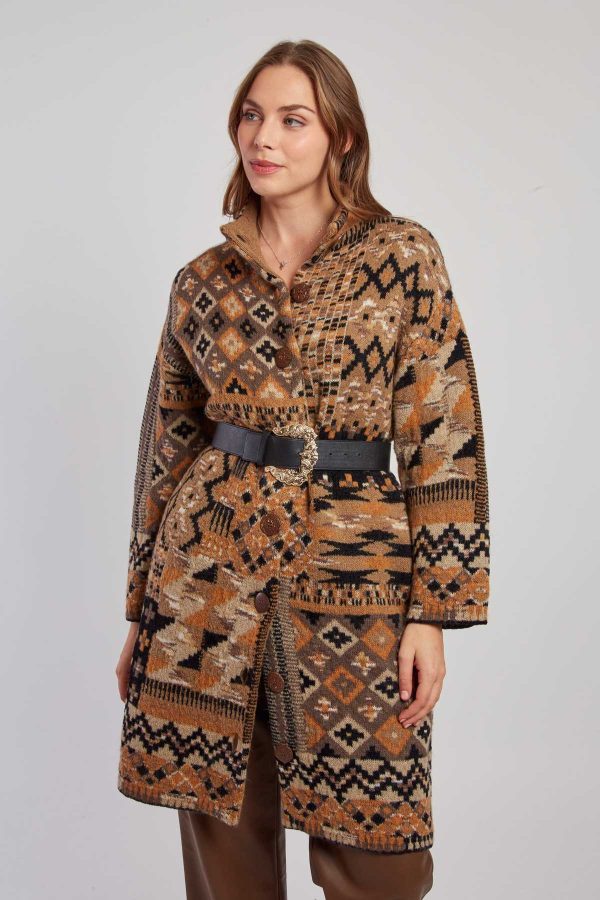 Gilet long en maille DAENERYS - Image 6