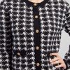 Cardigan bicolore en maille avec motif imprimé DAISY - Image 2