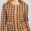 Cardigan bicolore en maille avec motif imprimé DAISY - Image 6