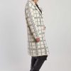 Gilet long en maille jacquard bicolore DANIELA - Image 2