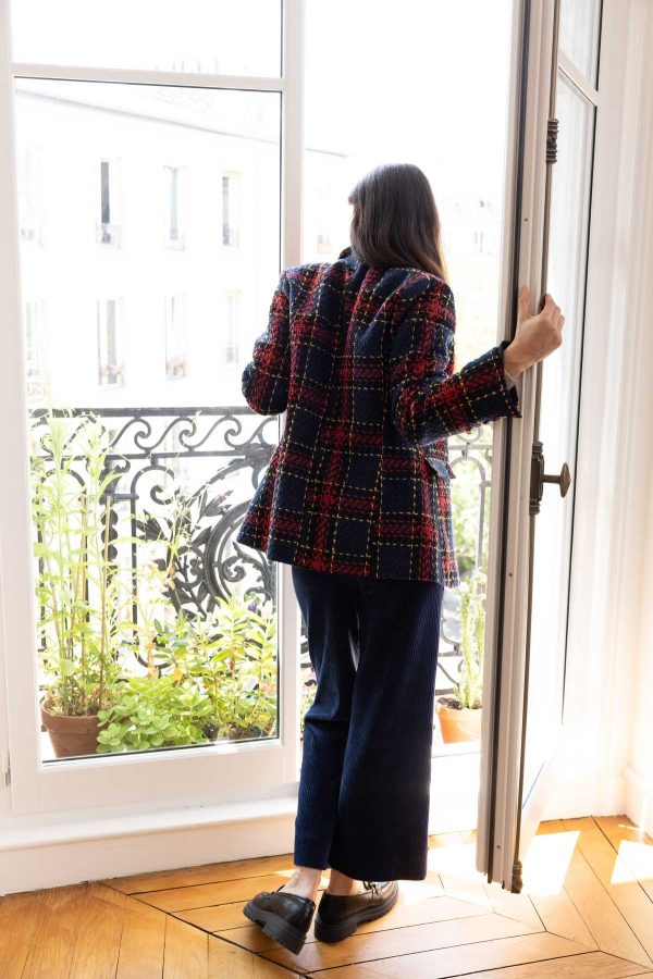 Pantalon ample en velours côtelé RAINBOW
