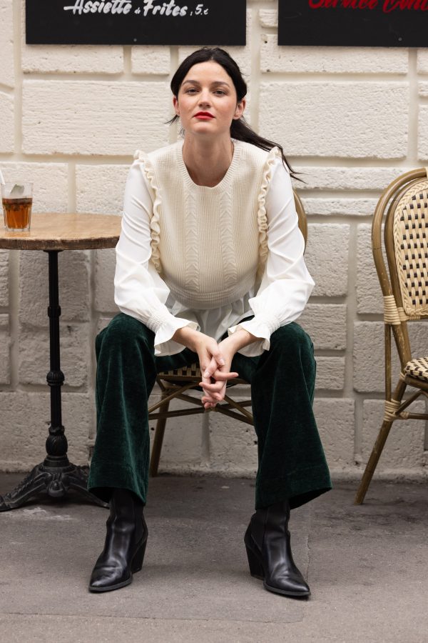 Pantalon droit en velours RAMONA - Image 3