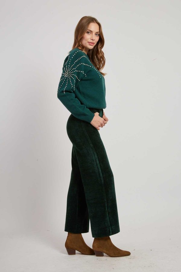 Pantalon droit en velours RAMONA - Image 6