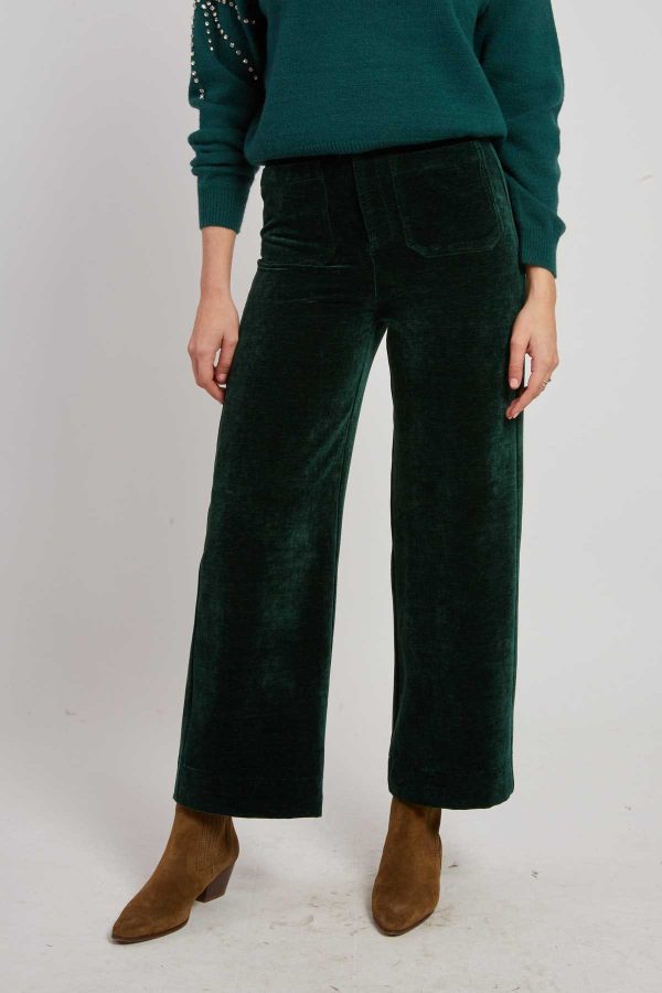 Pantalon droit en velours RAMONA - Image 7