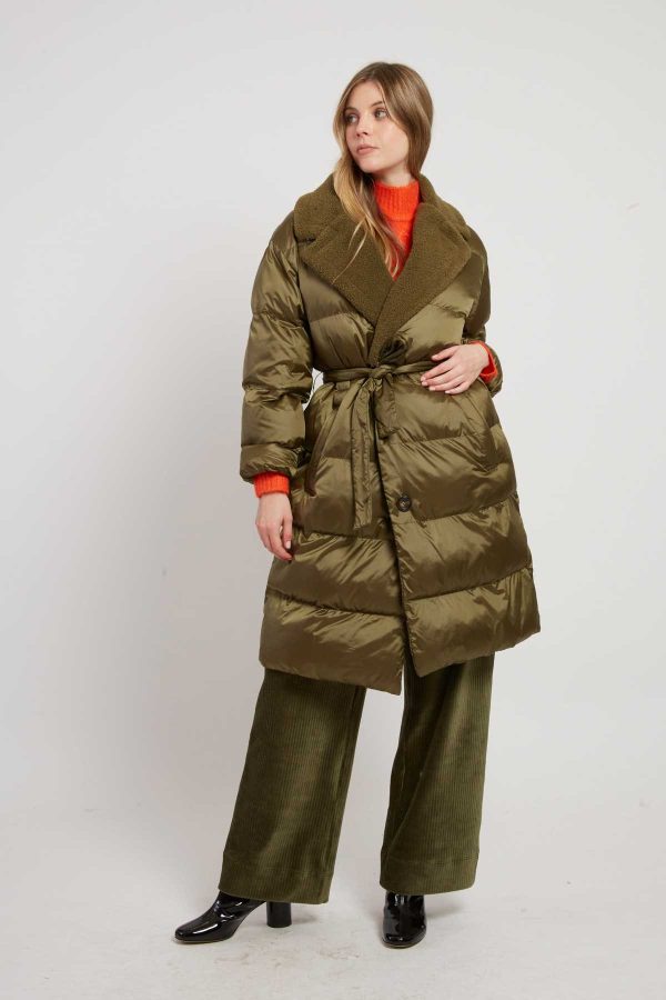 Parka longue ceinturé EKATARINA