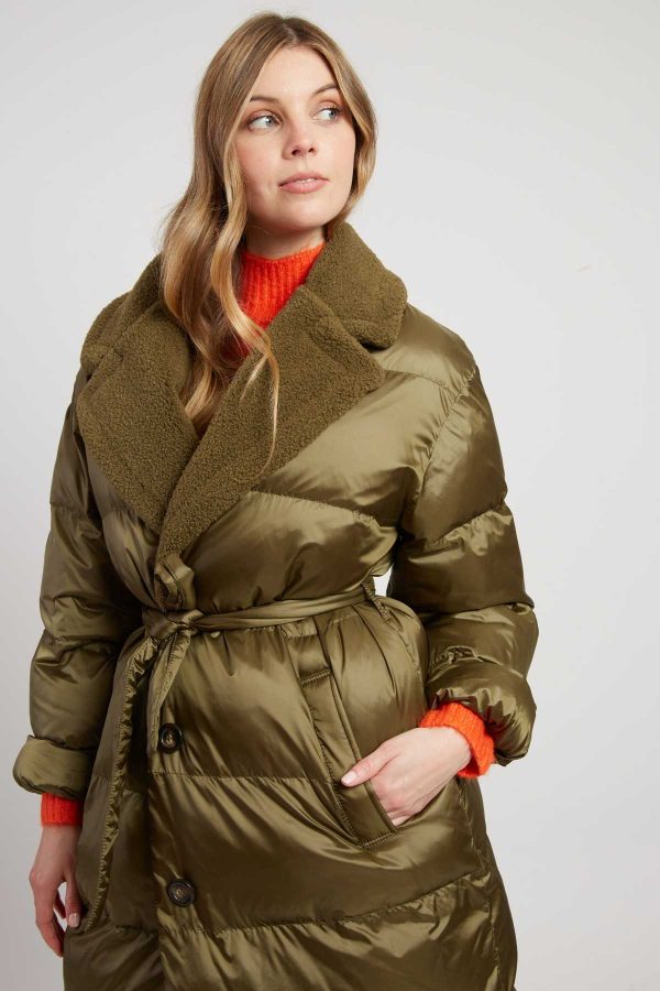 Parka longue ceinturé EKATARINA - Image 6
